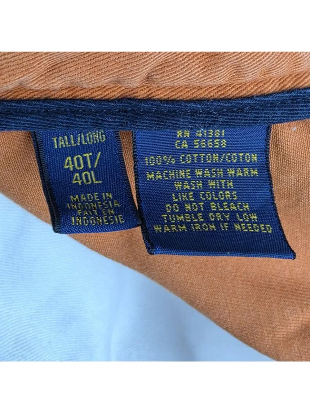 Polo Ralph Lauren Cargo Shorts Mens 40 Orange Relaxed Fit Utility Canvas 11in